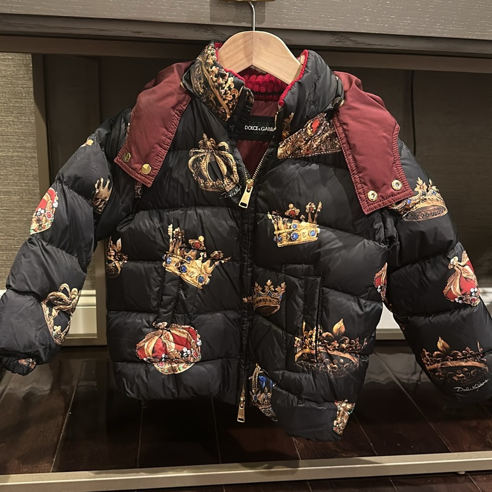 Dolce and Gabbana Boys Puffer Jacket